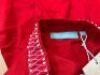 Blue Illusion Red Dress Size L - 3