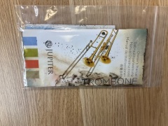 Jupiter JTB1100RQ Trombone Bb 1100 Series Rose Brass, Backpack Case New (532) - 7