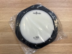 Majestic MK1432DP Percussion Kit (Glockenspiel, Snare Drum, Practice Pad) w/ Backpack Case (AK1432DP) - 8
