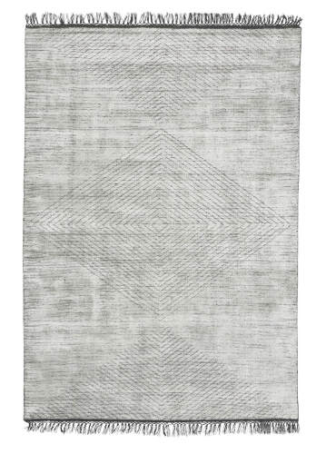 1 x Finestra Handmade Rug - Cement Grey