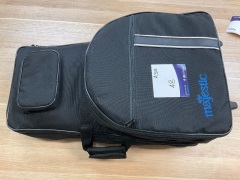 Majestic MK1432DP Percussion Kit (Glockenspiel, Snare Drum, Practice Pad) w/ Backpack Case (AK1432DP) - 11
