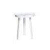 1 x Chase Round Side Table - White