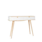 DNL 1 x Nixon Rectangle Side Table - White