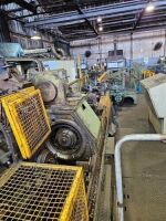 Bar Peeling Machine #1 - Lindemenn Calow Pre Straightener Unit, Straightener, Feedbox Unit, Peeler Unit, Shear Unit - Discharge Rollers, Run Off Table/rack