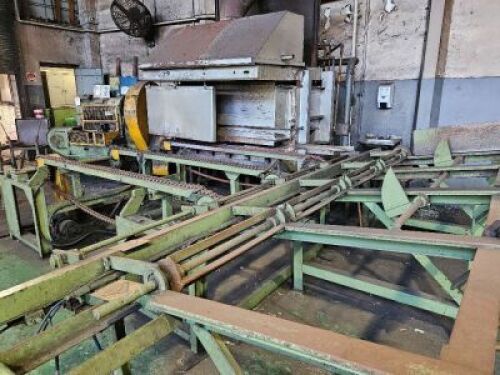 Taper 2 Roll Furnace Loader, Transfer conveyor, Taper Roll Furnace & Taper Roll M/C