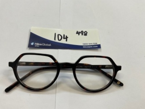 Caroline Lemke - Glasses -Oliver CL4104-2