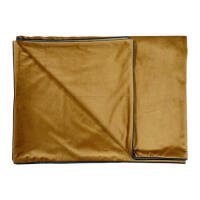 DNL 1 x Velvet Throw - Mustard