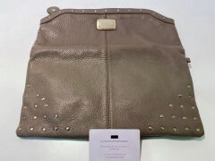 One used original Jimmy Choo leather handbag with certificate of authenticity. - 3