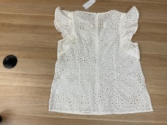 Veronika Maine Dress White - Size 14 - 2
