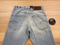 G-Star Raw Radar Straight Tapered Jeans - Size Width 28 Length 30 - 3