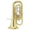 Jupiter JEP1020S Euphonium (3+1) Valve 1000 Series Silver (New 570S)