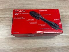 Revlon One-Step Volumiser Plus 2.0 Blowout Brush, Black RVDR5298AABLK - 5