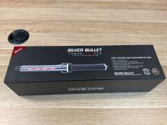 Silver Bullet Vivid IR Titanium 210 Infrared Curling Iron 25mm 900550 - 5