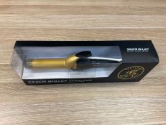 Silver Bullet 32mm Fastlane Gold Ceramic Curling Iron 900347 - 3