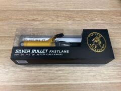 Silver Bullet 32mm Fastlane Gold Ceramic Curling Iron 900347 - 2
