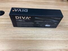 DIVA MK11 Black Hair Straightener Straightening Iron 230&deg;C Styler with Stand THLC11 - 5