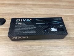 DIVA MK11 Black Hair Straightener Straightening Iron 230&deg;C Styler with Stand THLC11 - 5