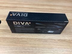 DIVA MK11 Black Hair Straightener Straightening Iron 230&deg;C Styler with Stand THLC11 - 4