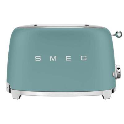 Smeg 50s Retro Style 2 Slice Toaster Emerald Green TSF01EGMAU