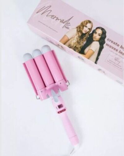 Mermade Hair The Wave Kit Hair Styler Pink 6000