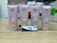 Bundle of 4 x Wella Invigo Recharge Warm Blonde Conditioner 200ml