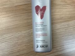 Bundle of 7 x Assorted Juice Love Conditioning Colour Treatment 220ml - 8