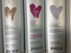 Bundle of 8 x Assorted Juice Love Conditioning Colour Treatment 220ml - 3