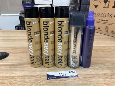 Bundle of Assorted Blonde Hair treatments