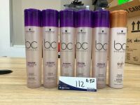 Bundle of 5 x Schwarzkopf BC Bonacure Keratin Smooth Perfect Micellar Shampoo 250ml & 1 x BC Bonacure Q10 Time Restore