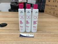Bundle of 2 x Schwarzkopf Bonacure Color Freeze Shampoo 250ml & 1 x Schwarzkopf Bonacure Color Freeze Silver Shampoo 250ml
