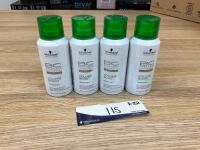 Bundle of 4 x Schwarzkopf BC BonaCure Volume Boost Refresher 100ml