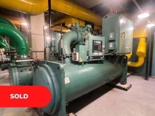 SOLD York MaxE YKGEEXP95CRGS Centrifugal Chiller