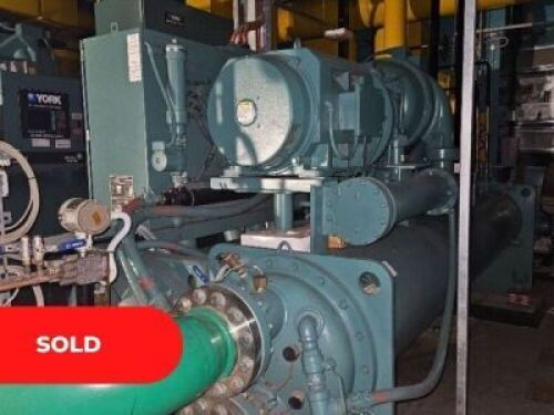 SOLD York MaxE YKGEEXP95CRGS Centrifugal Chiller