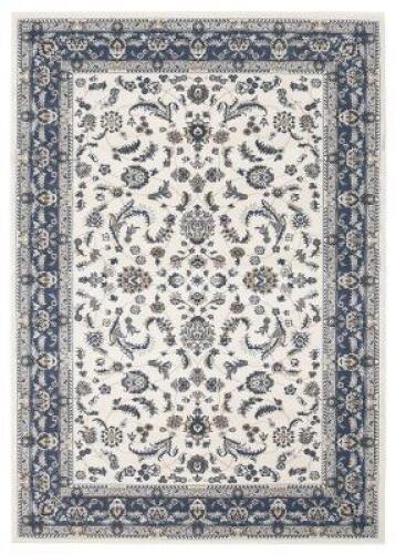 Palace 20 White Blue 230x160cm Rectangle Rug