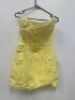 Yellow Zimmermann Strapless Mini Match Maker Dress size 0