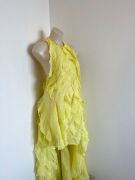 Yellow Zimmermann Wonderland Ruffle dress size 0 - 2