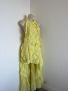Yellow Zimmermann Wonderland Ruffle dress size 0 - 3