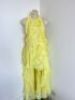Yellow Zimmermann Wonderland Ruffle dress size 0 - 4