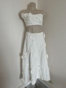 Zimmermann the Match Maker white skirt and top Size 1 - 2