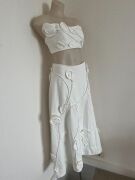 Zimmermann the Match Maker white skirt and top Size 1 - 3