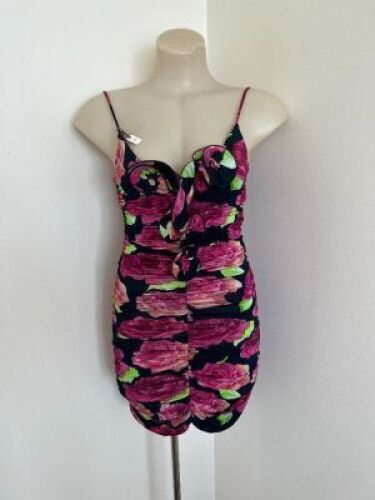 Magda Butrym Purple and Navy Mini Size Small