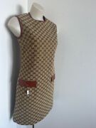 Gucci Monogram - Pattern Sleeveless Midi Dress Size 8 - 3