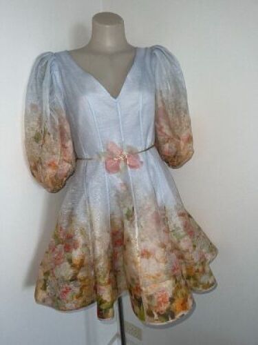 Refund Zimmermann Puff Sleeve Lift Off Mini Size 0