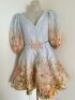 Refund Zimmermann Puff Sleeve Lift Off Mini Size 0 - 6