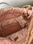 Chanel Mini Bag Pink Shiny Crumpled Calfskin - 3