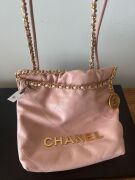 Chanel Mini Bag Pink Shiny Crumpled Calfskin - 4