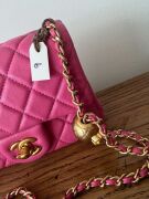 Chanel Pink Lambskin Pearl Crush Bag - 2