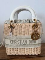 Dior Wicker Bag