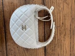 Mini White Chanel Circle Bag - 3