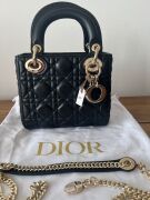 Lady Dior Bag, Black